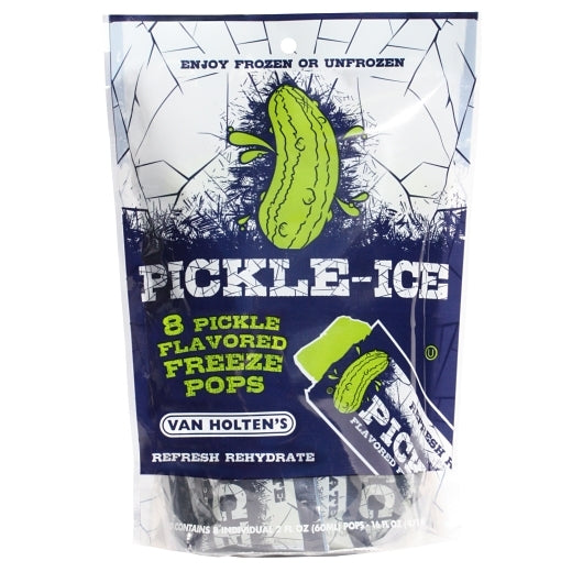 VAN HOLTEN'S PICKLE-ICE PICKLE FLAVORED FREEZE POP, 6 - 16  FO