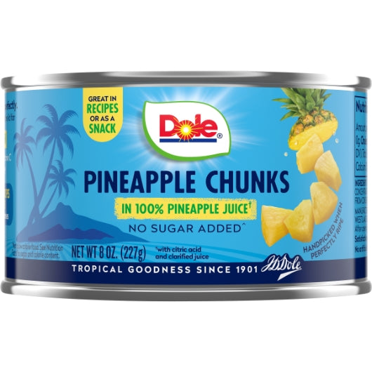 DOLE FANCY PINEAPPLE CHUNKS IN JUIC
