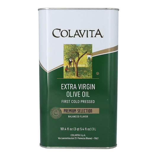 COLAVITA EXTRA VIRGIN OLIVE OIL TIN, 4 - 101.4 FO