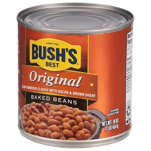 BUSH'S BEST ORIGINAL BAKED BEANS, 12 - 16 OZ