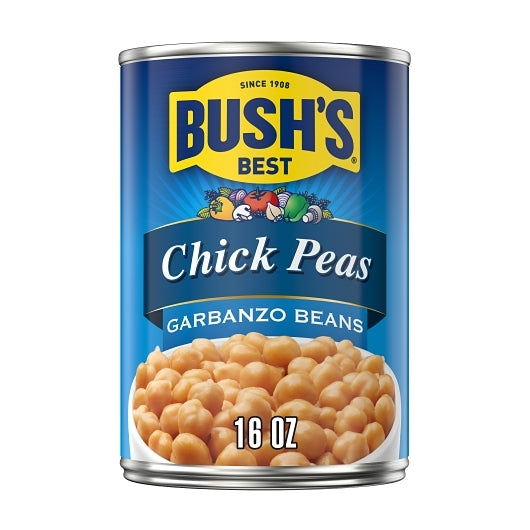 BUSH'S BEST GARBANZO BEANS, 12 - 16 OZ
