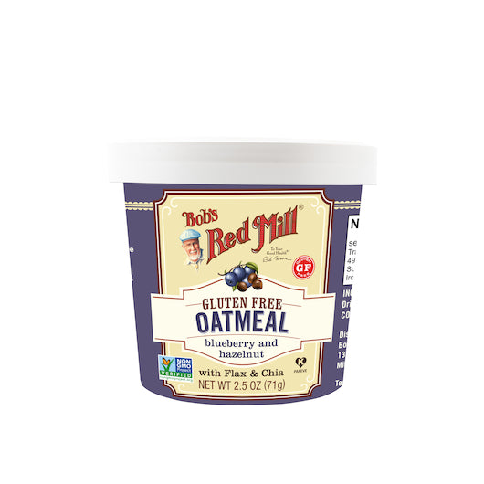 Bob's Red Mill Blueberry Hazelnut Oatmeal Cup