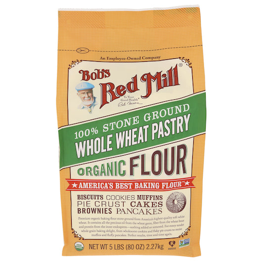 Bob's Red Mill Organic Whole Wheat Pastry Flour