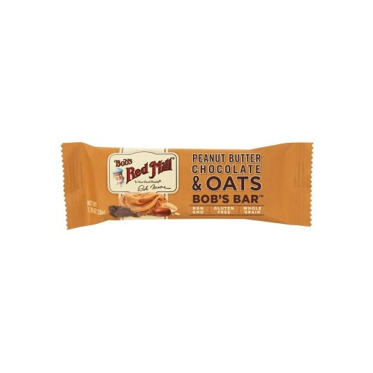 Bob's Red Mill Peanut Butter Chocolate and Oats Bar (12 Case/12 Count/1.76 ounces)