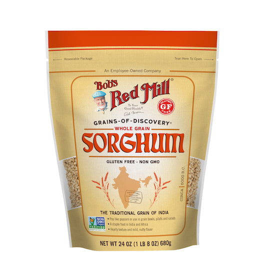 Bob's Red Mill Sorghum, one case of four 24ozpouches