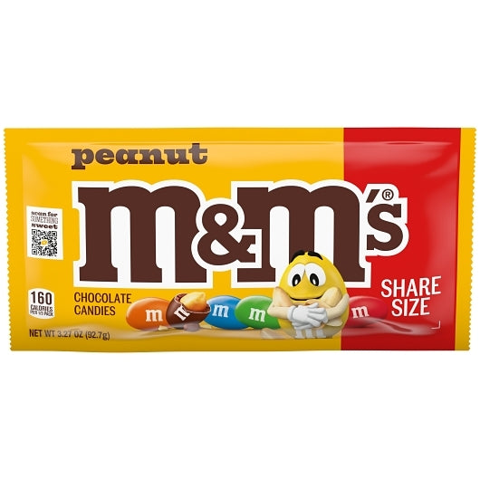 M&M'S PEANUT KING SIZE 3.27 OUNCE 24 COUNT 6/CASE