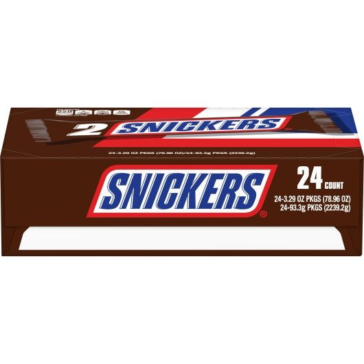 SNICKERS KING SIZE 24 COUNT 6/CASE DUAL LOGO