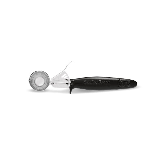 HAMILTON BEACH 1.03 OUNCE MICROBAN STAINLESS STEEL ERGOGRIP BLACK DISHER, 1 - 1  EA