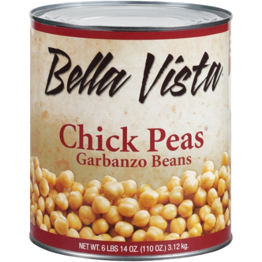 BELLA VISTA FANCY GARBANZO BEANS CHICKPEAS, 6- 110 OZ