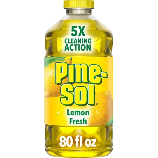 PINE SOL LEMON CITRIC ACID FORMULA CLEANER, 6- 80 FO