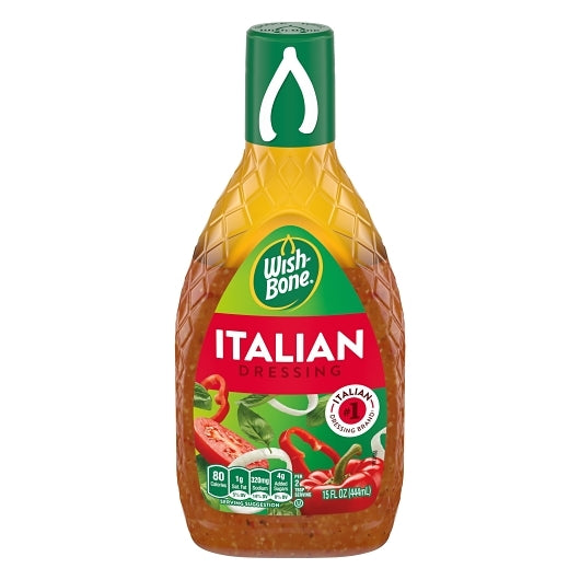 Wish-Bone Italian Salad Dressing, 12 - 15 FL OZ Bottles