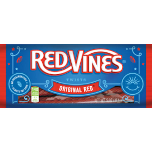 Red Vines Twists Original Red Case/Tray 24/5oz