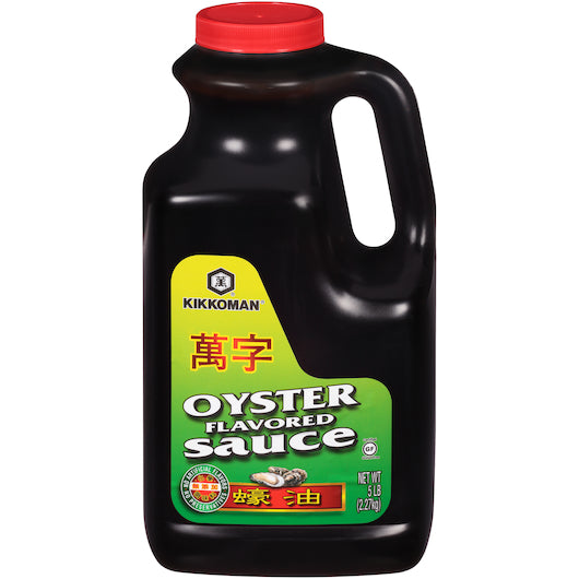 KIKKOMAN 6 5 LB GLUTEN-FREE NO PRESERVATIVES ADDED OYSTER FLAVORED SAUCE (GREEN)