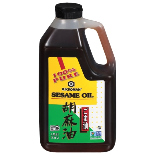 KIKKOMAN 4 1.25 QT NON GMO GLUTEN-FREE SESAMEOIL
