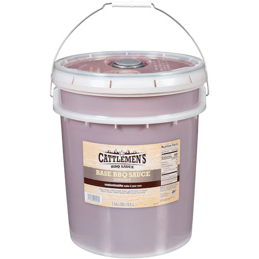 CATTLEMEN'S SMOKEY BBQ SAUCE BASE BULK, 1 - 5GA