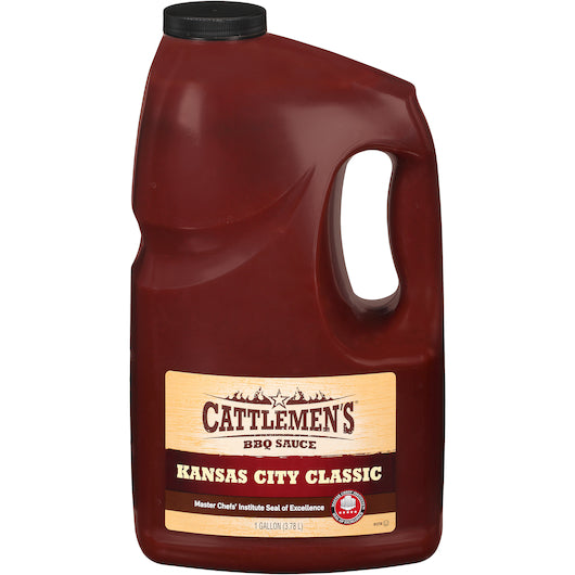 CATTLEMEN'S KANSAS CITY CLASSIC BBQ SAUCE BULK, 4 - 1 GA