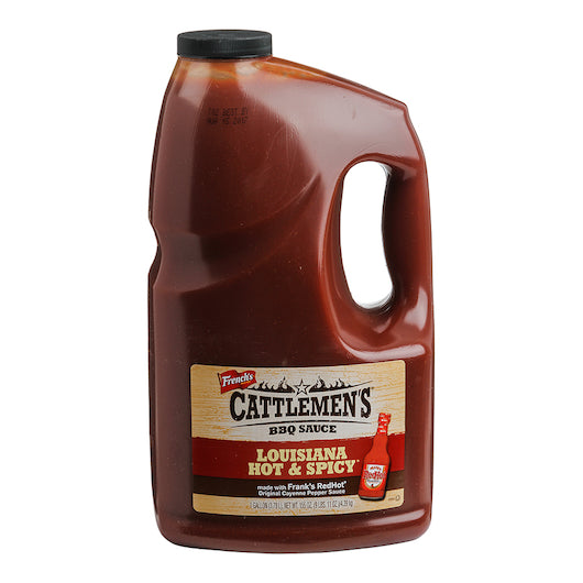 CATTLEMEN'S LOUISIANA HOT N' SPICY BBQ SAUCE BULK, 4 - 155 OZ