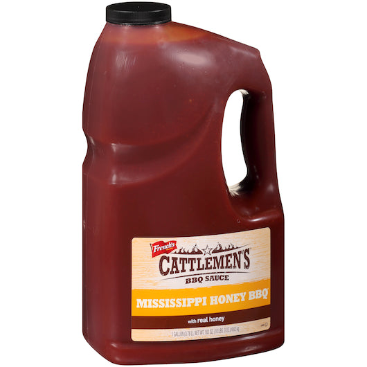 CATTLEMEN'S MISSISSIPPI HONEY BBQ SAUCE BULK,4 - 163 OZ