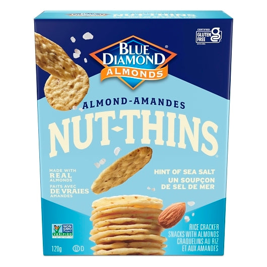 Blue Diamond Nut-Thins Hint of Sea Salt