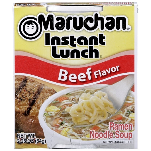Maruchan Instant Lunch Beef Noodles Case
