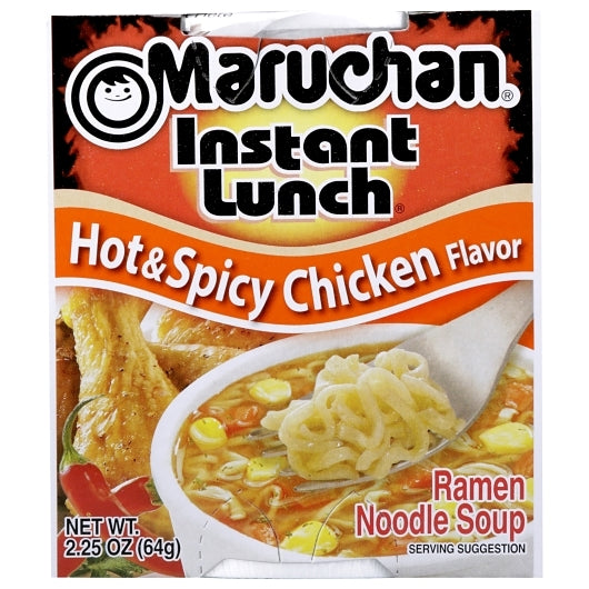 Maruchan Instant Lunch Hot & Spicy Chicken Noodles