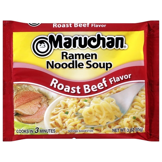 Maruchan Ramen Roast Beef Noodles