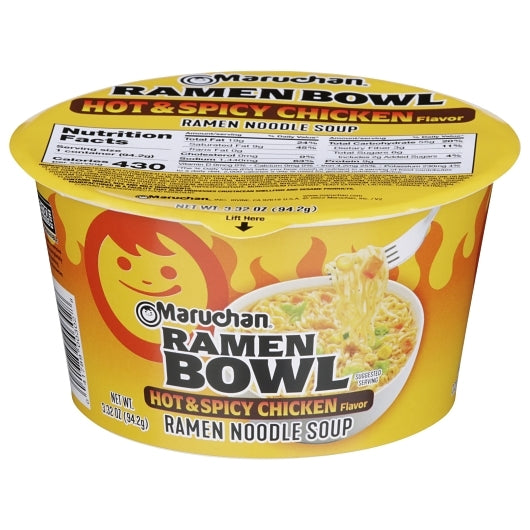 Maruchan Bowl Hot & Spicy Chicken