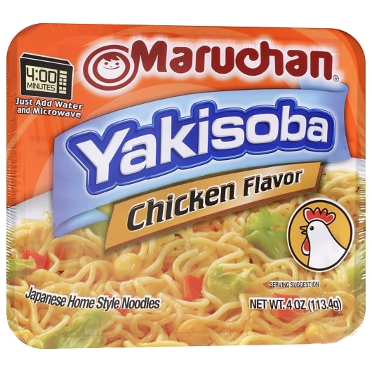 Maruchan Yakisoba Chicken Noodles 4.00 Ounces