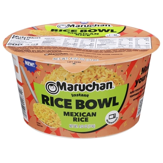 INSTANT RICE BOWL - MEXICAN RICE 6CT
