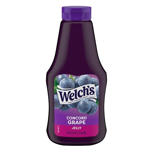 WELCH'S 12/20 OZ SPREAD - SQUEEZE CONCORD GRAPE JELLY