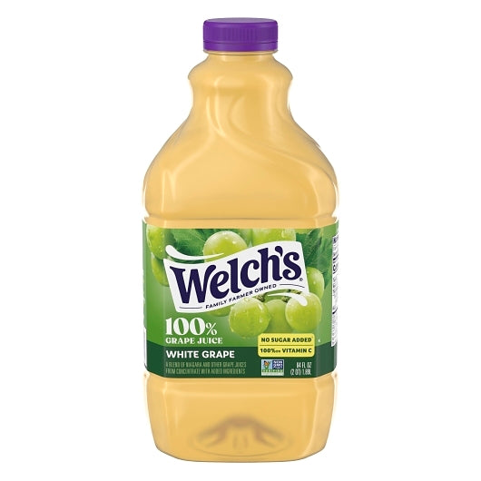 WELCH'S 8/64 FL OZ 100% JUICE - WHITE GRAPE