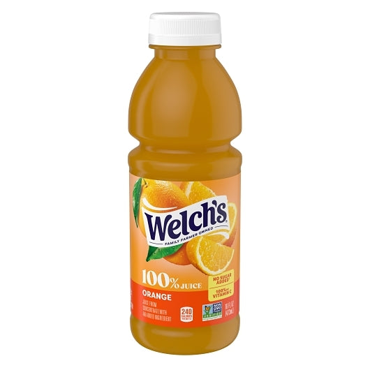 WELCH'S 12/16 FL OZ 100% JUICE - ORANGE