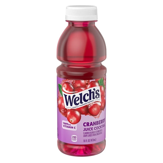 WELCH'S 12/16 FL OZ JUICE COCKTAIL - CRANBERRY