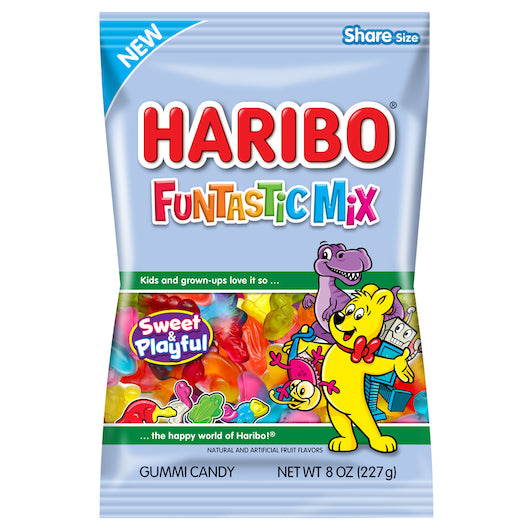 HARIBO Confectionery Funtastic Mix 8oz PB 10x1 DRC