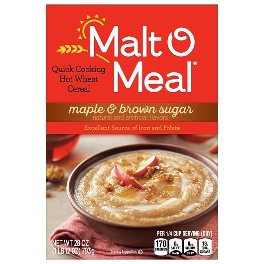 MAPLE BROWN SUGAR MALT-O-MEAL