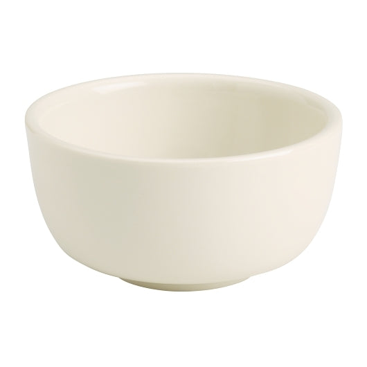 HOMER LAUGHLIN JUNG BOWL 4 1/4 IN X 2 1/4 IN (9 1/4 OZ) UNDECORATED, 1 - 3 DZ