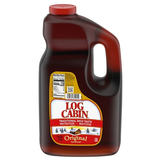 Log Cabin Original Syrup for Pancakes and Waffles, 128 oz. (Pallet)