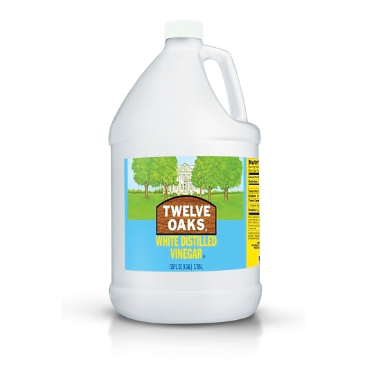TWELVE OAKS WHITE DISTILLED VINEGAR BULK, 4 -128 FO
