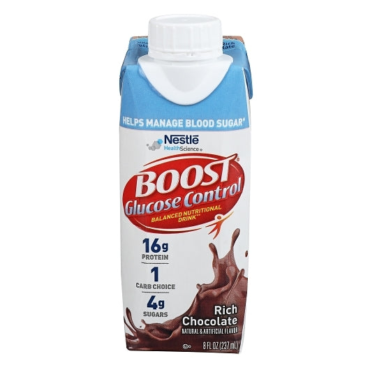 BOOST Glucose Control Balanced Nutritional Drink Chocolate 24 x 237mL