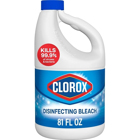 CLOROX DISINFECTING BLEACH REGULAR, 6 - 81 FO