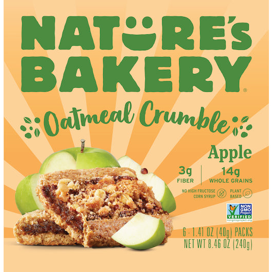 Oatmeal Crumble Apple 6(6ct x 1.41oz) Master Case