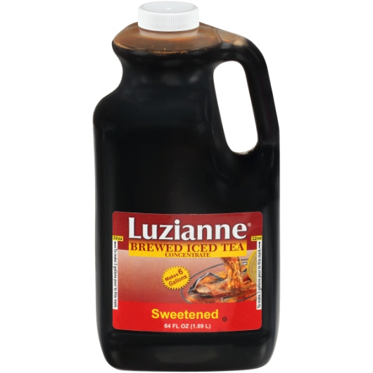 6/64 Ounces Sweet Tea Concentrate Plastic Bottle