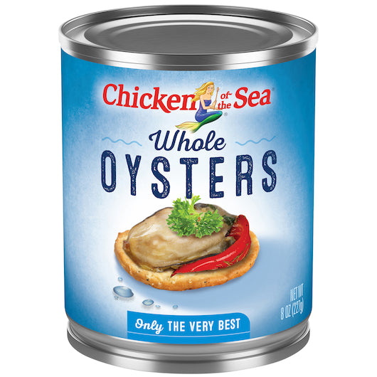 Chicken of the Sea Whole Oysters 12/8 ounce