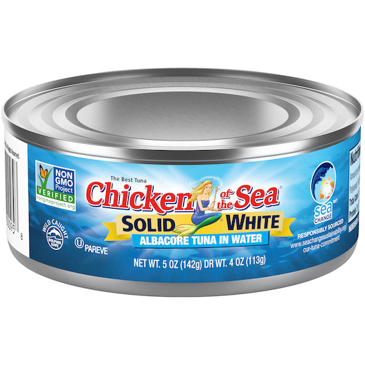 Chicken of the Sea Solid White Albacore Tuna in Water 24 Pack of 5 ounces
