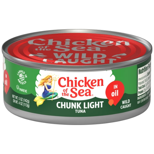 Chicken of the Sea Chunk Light Tuna in Oil 24/5 ounce