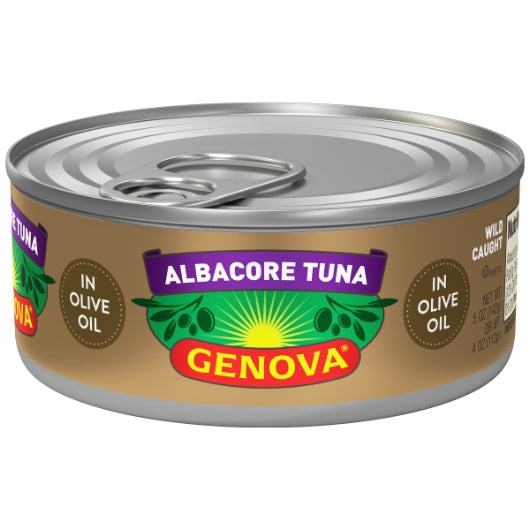 Genova Solid Albacore Tuna in Olive Oil 12/5 ounce