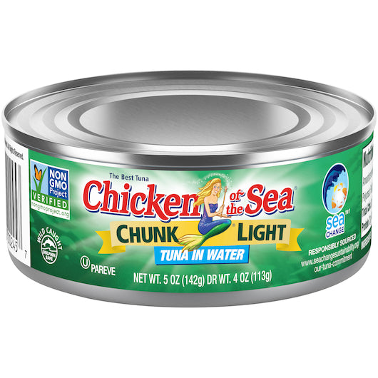 Chicken of the Sea Chunk Light Tuna in Water 48/5 ounce