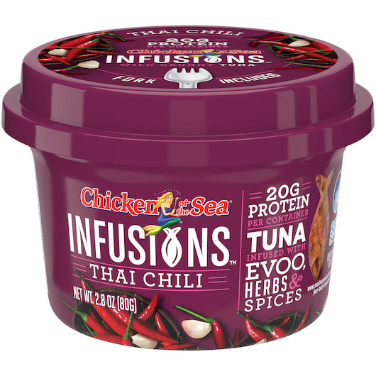 Chicken of the Sea Infusions Tuna with Thai Chili 6 pack of 2.8 ounces
