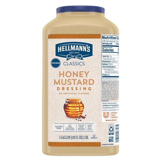 Hellmann's Dressing/Condiment Classic Honey Mustard 4 1 GA