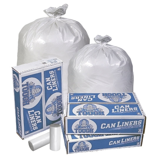 24x32,0.45 Mil,12-16 Gallons,White,Star,Perf Roll,500(10/50 Count - 12-16 Gallon Bag),No Print,